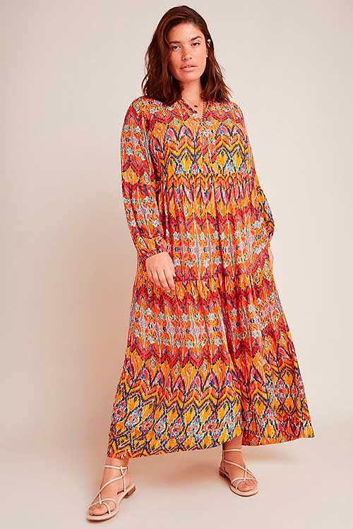 Tamarind Tiered Maxi Dress - Best plus size dresses for women 2020