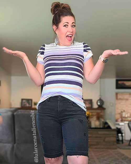 Chic black denim bermuda shorts womens for summer 2020! Chic black denim bermuda shorts womens for summer 2020!