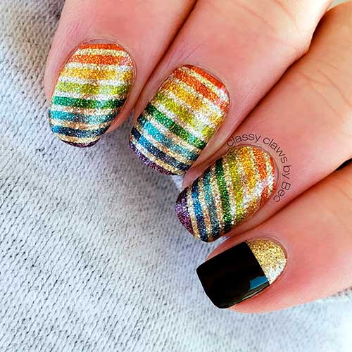 Midnight in Manhattan Color Street Combo consists of clover takeover, and midnight in manhattan nail strips! Midnight in Manhattan Color Street Combo consists of clover takeover, and midnight in manhattan nail strips!