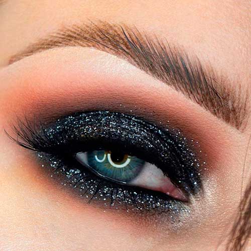 Smokey Glitter Eye Makeup Using Memory Shades Of Tati Beauty Textured Neutrals Vol 1 Palette!