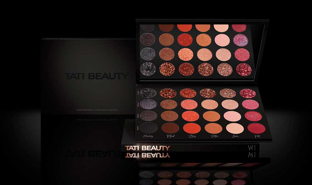 Tati Beauty Textured Neutrals Vol 1 Palette. 