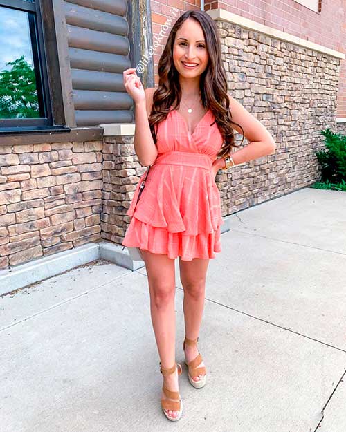 Chic ruffle romper womens for summer 2020! Chic ruffle romper womens for summer 2020!