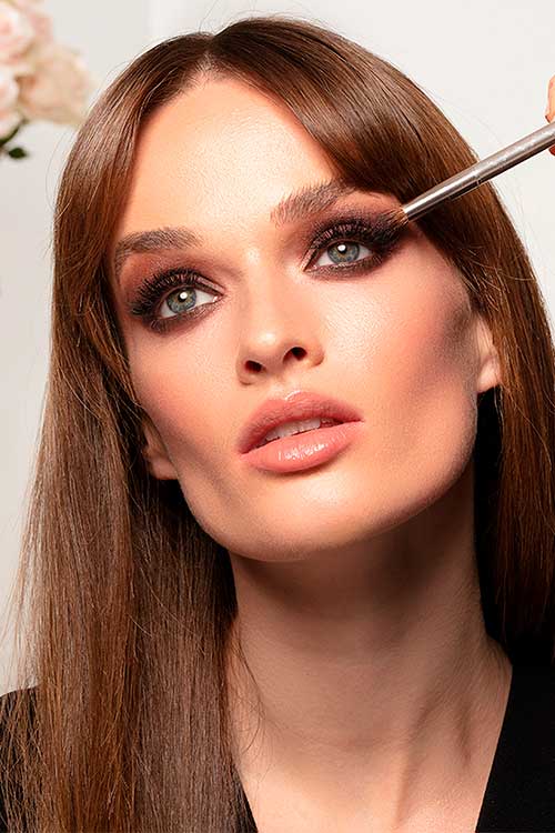 Gorgeous smokey eye makeup achieved with VIP Expert Paris Mon Amour Eyeshadow Palette