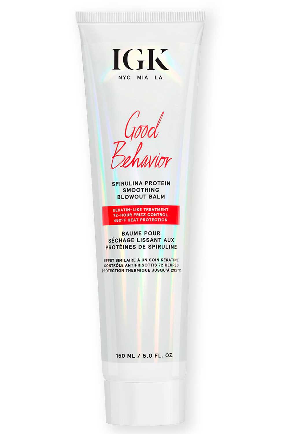 IGK Good Behavior Spirulina Protein Smoothing Blowout Balm IGK Good Behavior Spirulina Protein Smoothing Blowout Balm
