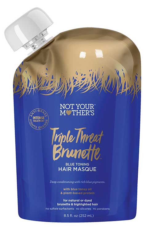 Not Your Mother's Triple Threat Brunette Blue Toning Hair Masque Not Your Mother's Triple Threat Brunette Blue Toning Hair Masque