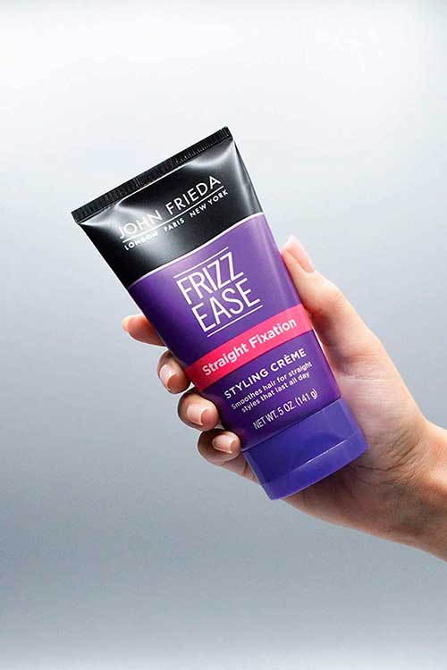 John Frieda Frizz Ease Straight Fixation Styling Crème is the best hair smoothing cream John Frieda Frizz Ease Straight Fixation Styling Creme is the best hair smoothing cream