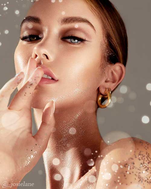 NYX Professional Makeup Face & Body Glitter, body safe glitter