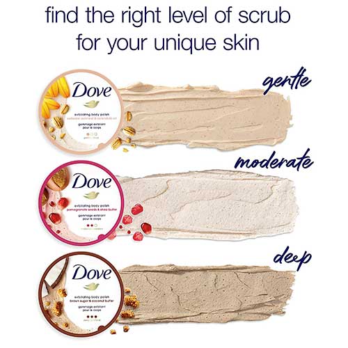 5 Best Dove Exfoliating Body Polish for A Smoother Skin