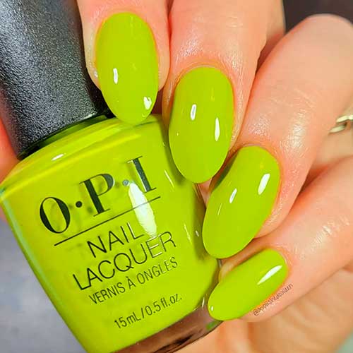 OPI Nail Polish Pear-adise Cove from OPI Malibu Nail Polish Colors collection for Summer 2021