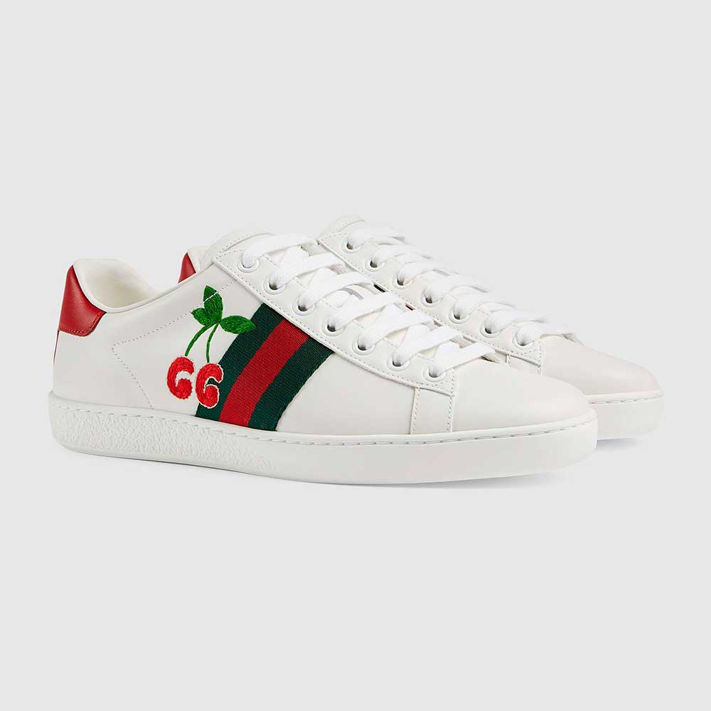 Women’s Gucci Ace sneakers with cherry