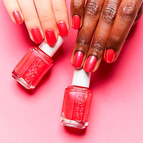 Essie pucker up nail polish cute short pink nails 2021 with Essie pucker up nail polish for summer 2021