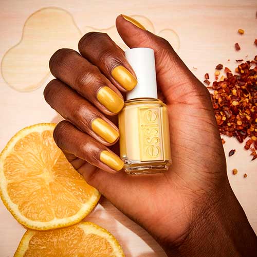 Essie zest has yet to come nail polish for summer 2021