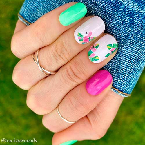 Gorgeous color street combos summer 2021 idea consists of kilowatt, flamingo, and key west is best strips Gorgeous color street combos summer 2021 idea consists of kilowatt, flamingo, and key west is best strips