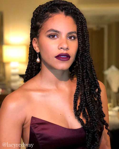 knotless braids Long knotless braids for a stunning hair look ever