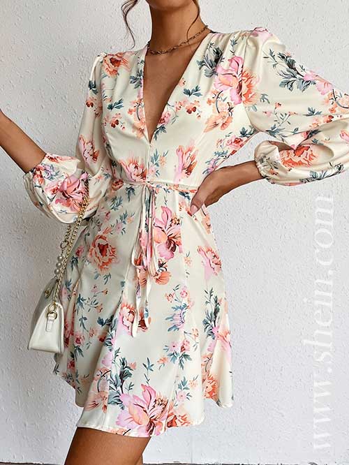 floral outfit shein