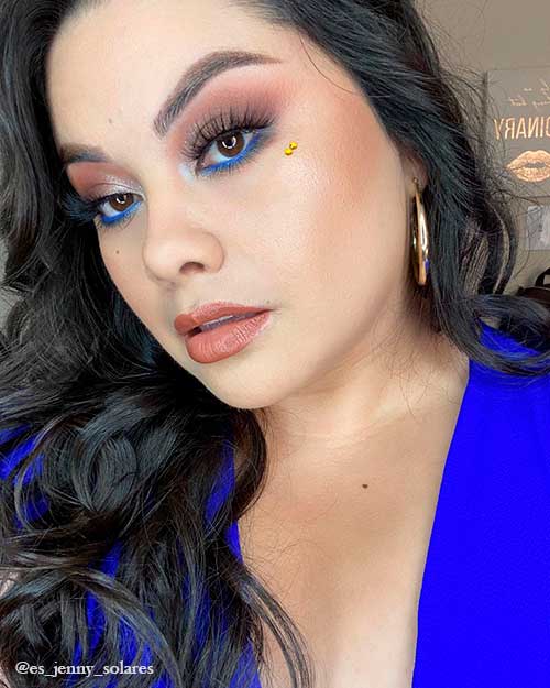 Lovely makeup look uses Treslúce Beauty I Am Shadow Palette