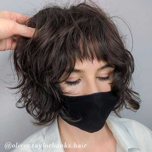 The Curly Short Shag haircuts The Curly Short Shag haircuts, short shag hairstyles
