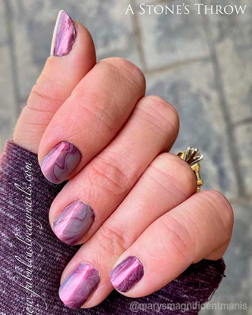 Color Street A Stone's Throw Nail Strips Color Street A Stone's Throw Nail Strips for fall 2021 - Cute Color Street Nail Ideas 2021/2022