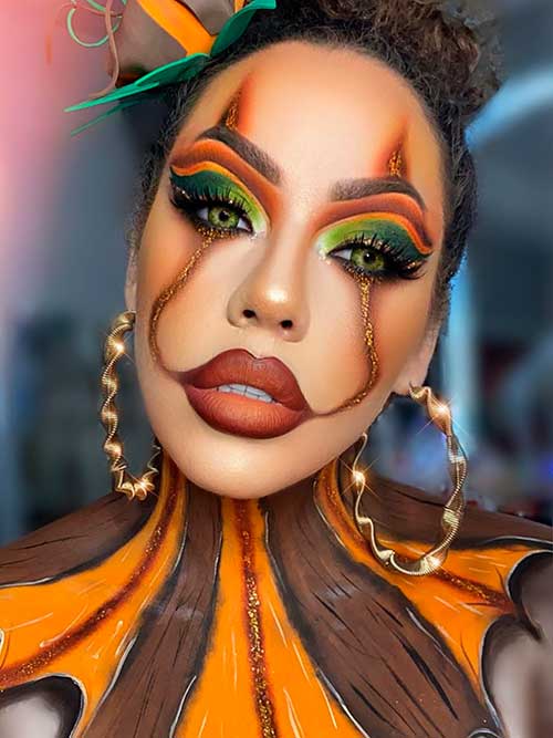 Pretty but Scary Clown Makeup Pretty but Scary Clown Makeup