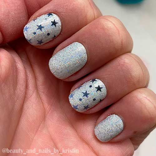 Color Street Under the Stars Nail Polish Strips - Cute Color Street Nail Ideas for Winter 2022
