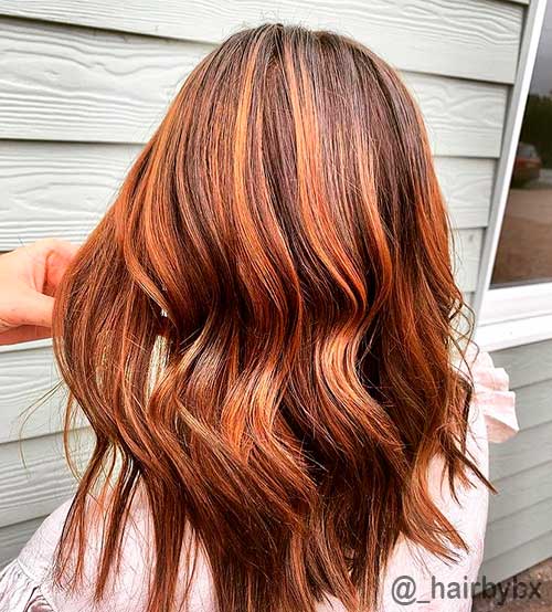Long Balayage Chestnut Brown Hair is awesome fall hair color idea to try in 2021