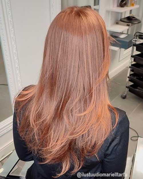 Caramel Brown Hair Are you searching for best fall hair colors? Then try Caramel Brown Hair especially for sleek long hair