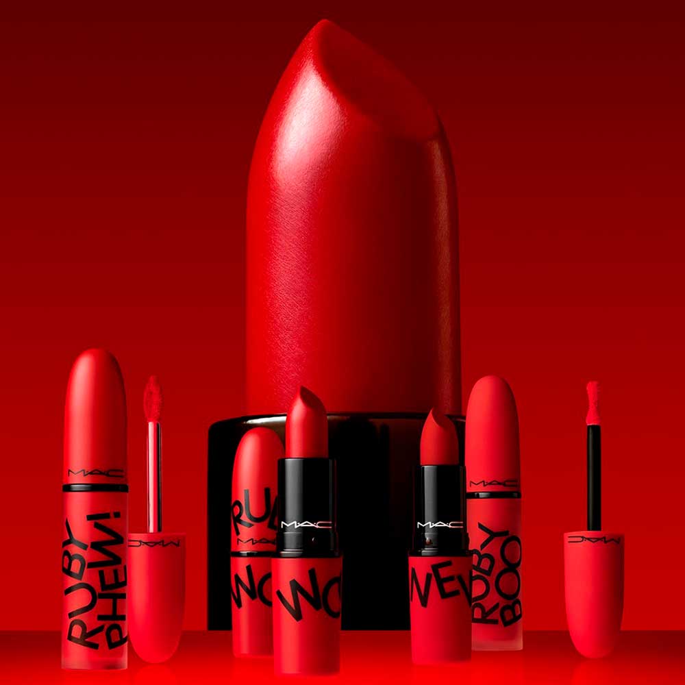MAC Cosmetics Ruby's Crew for Best Red Lip Makeup Looks