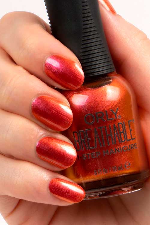Over the Topaz Over the Topaz ORLY Breathable Nail Polish from ORLY Breathable Bejeweled Fall/Holiday 2021 Collection