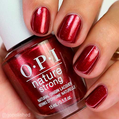 Raisin Your Voice Natural Origin Nail Polish from Nature Strong OPI Nail Polish Collection