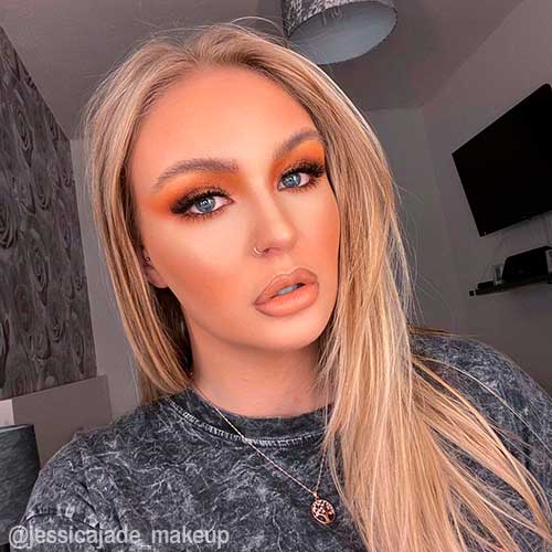 Sugar N' Spice Blowout Smokes Makeup is one of the stunning and trendy fall makeup looks 2021 to try