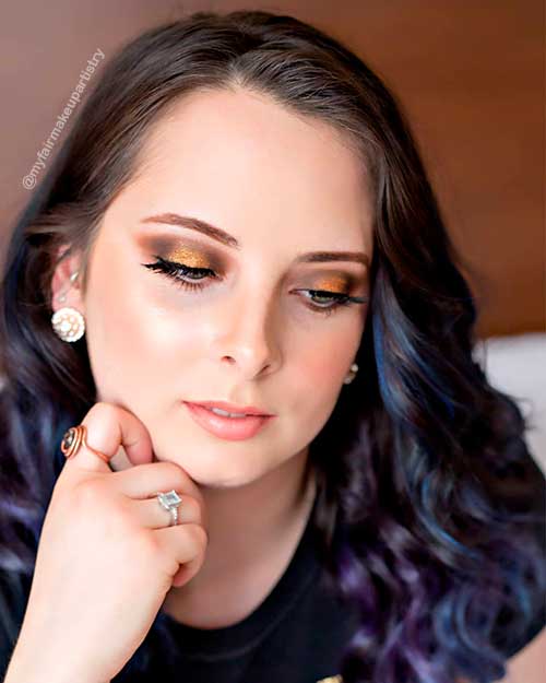 Simple Christmas Makeup Look Bold and Brilliant Christmas Makeup Look