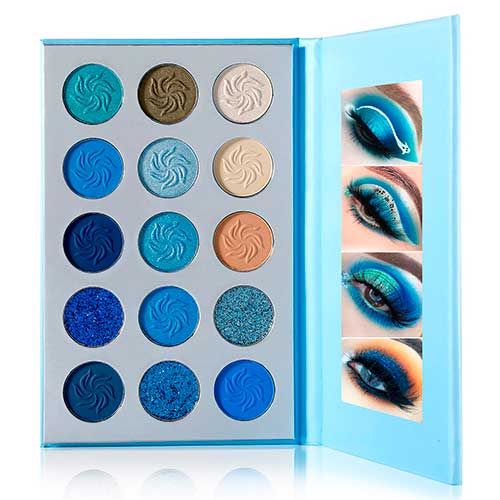 DE'LANCI Space Blue Eyeshadow Palette