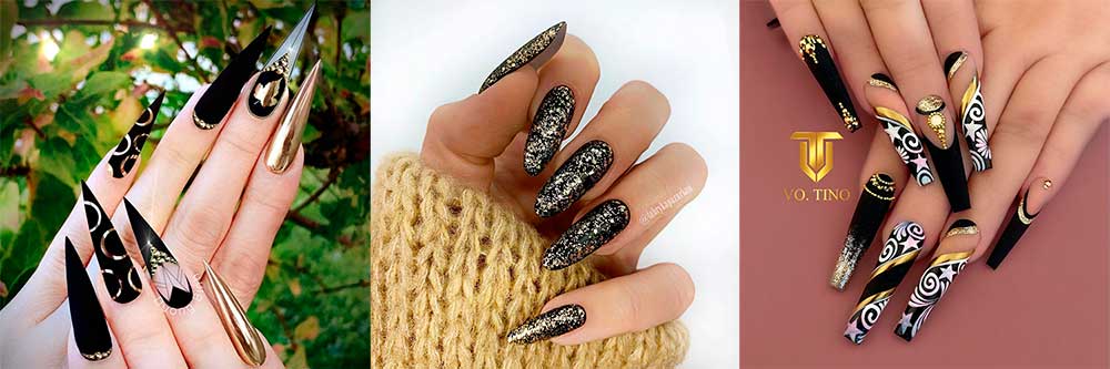 The Best Black Nail Ideas to Wear this Year The Best Black Nail Ideas to Wear this Year