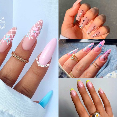 7 Cute Blossom Nails to Wear in Spring 2022 7 Cute Blossom Nails to Wear in Spring 2022