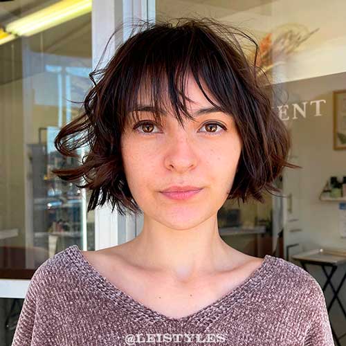 Gorgeous Modern French Bob Haircut