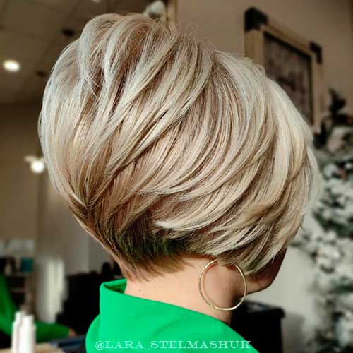 Stunning stacked Concave Short Bob Haircut Stunning stacked Concave Short Bob Haircut