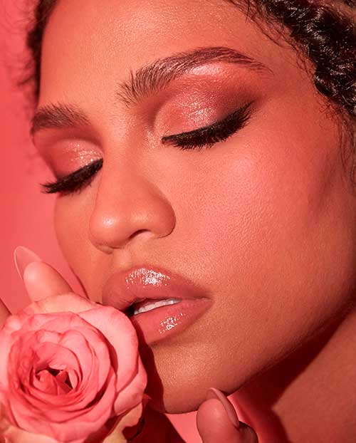 stunning, multi-dimensional look with Patrick Ta Major Dimension II Rose Eyeshadow Palette stunning, multi-dimensional look with Patrick Ta Major Dimension II Rose Eyeshadow Palette