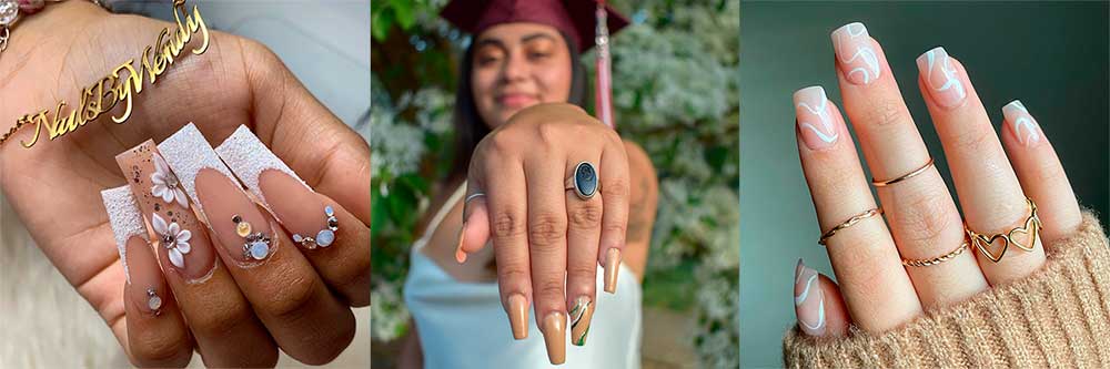 10 Chic and Classy Graduation Nails Ideas For Your Big Day