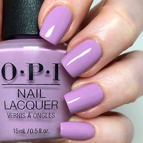 Short purple nails use OPI Nail Polish Achievement Unlocked From Xbox Collection Short purple nails use OPI Nail Polish Achievement Unlocked From Xbox Collection