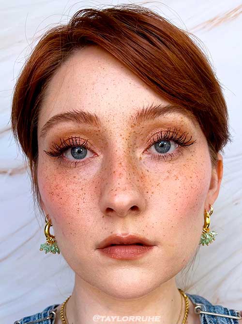 Nude Monochromatic Makeup Look One of the Cutest Summer Makeup Looks to Try