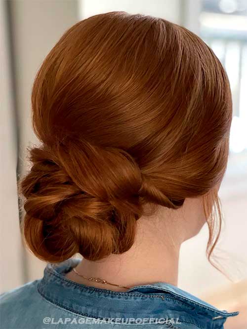 Smooth Chignon Bun for Formal and Casual Events