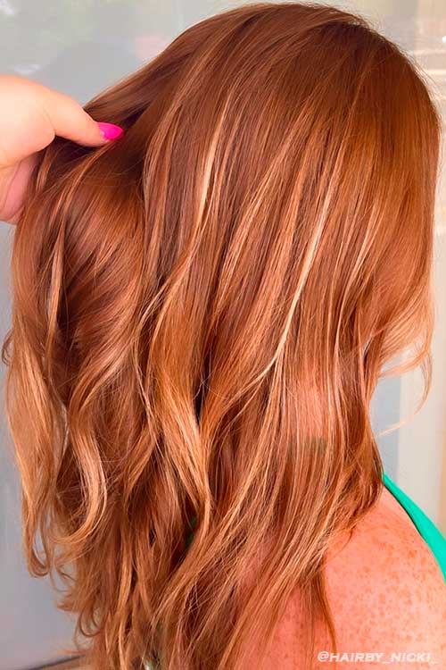 Strawberry blonde Hair Color Strawberry blonde Hair Color for Summer 2022