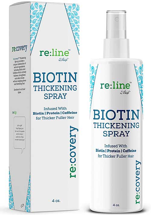 Biotin Hair Thickening Spray for Thin Hair - The Best Hair Sprays for Fine Hair Volume