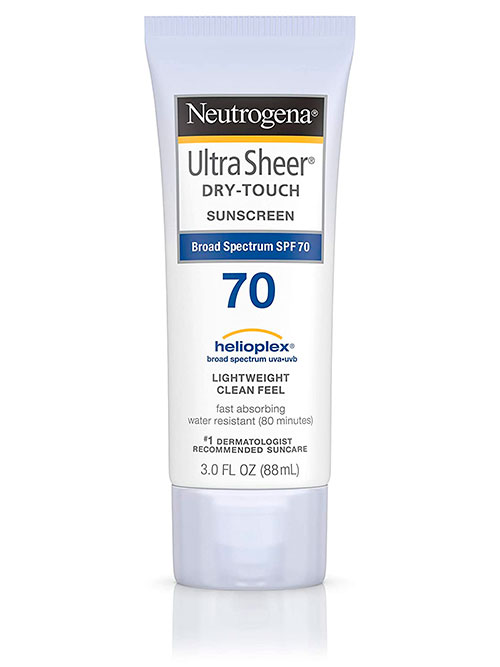 Neutrogena Ultra Sheer Dry-Touch Sunscreen Broad Spectrum SPF 70 Neutrogena Ultra Sheer Dry-Touch Sunscreen Broad Spectrum SPF 70