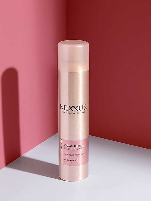Nexxus Comb Thru Finishing Spray for Volume - The Best Hair Sprays for Fine Hair Volume