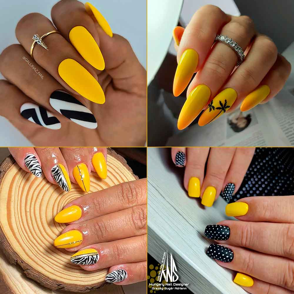 The Cutest Yellow Nails Ideas for Summertime