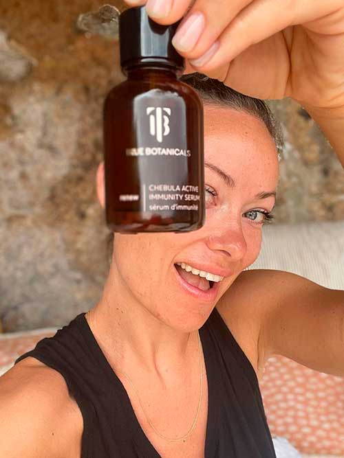 Olivia Wilde Prefers True Botanicals Skin-Care Brand