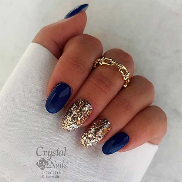 The Best Navy Blue Nails Ideas in 2022