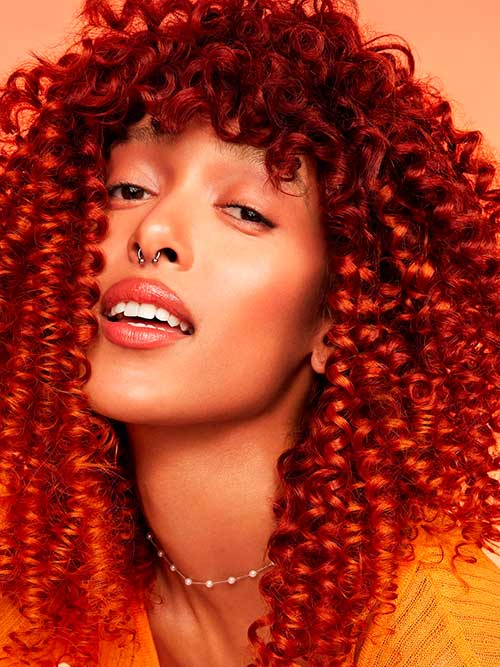 Chestnut Hair Tint Curly Hair with Colourpop Chestnut Hair Tint