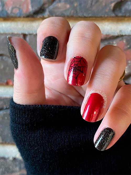 Color Street Mixed Mani: Bad Blood + Only in Vegas + Web of Lies